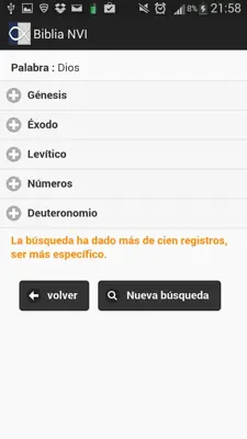 Biblia NVI android App screenshot 1